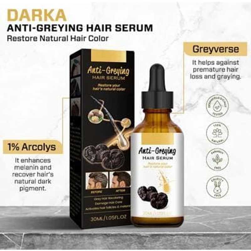 Anti-Greying Hair Serum – Black Ganoderma, 30ml