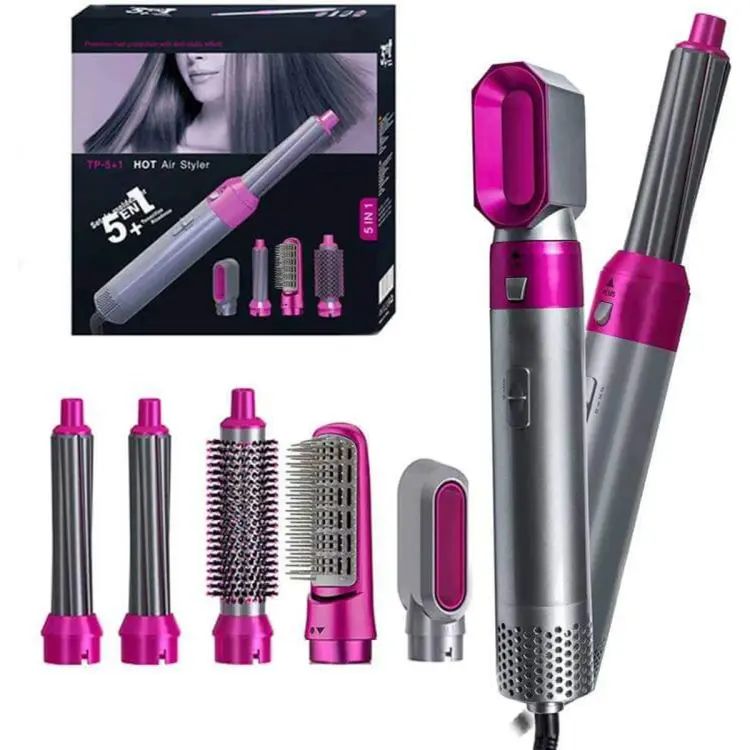 5-in-1 Hair Dryer & Styling Brush