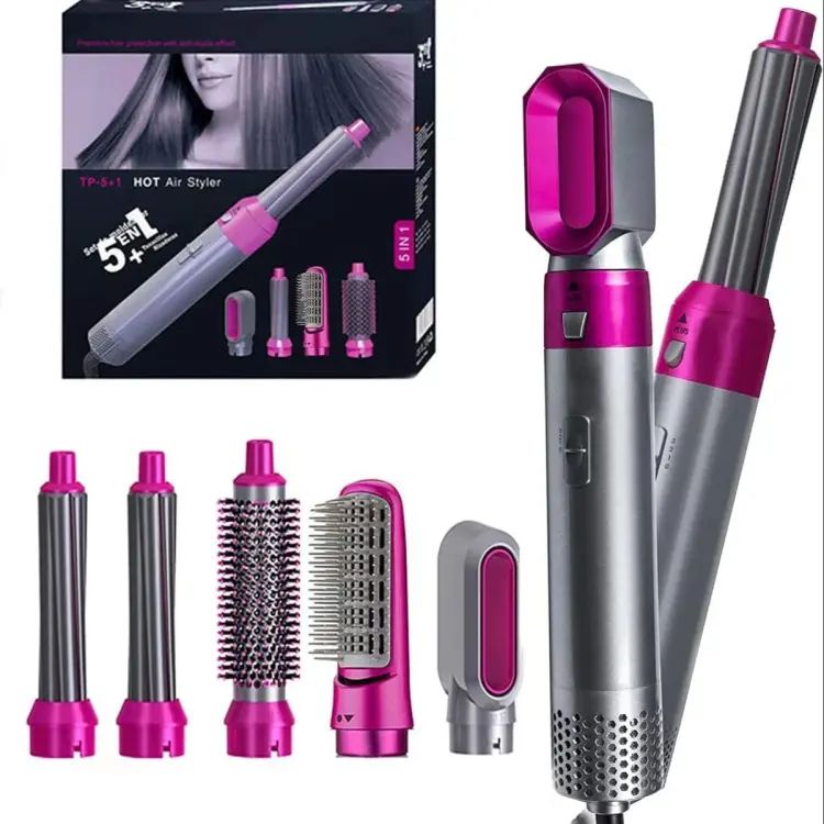 5-in-1 Hair Dryer & Styling Brush